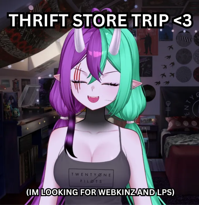 Wittle trip to da thrift 