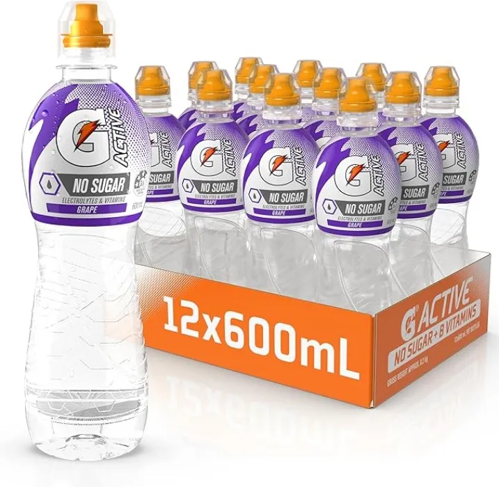 Gatorade Active Grape Electrolyte Water 600 ml (Pack of 12) : Amazon.com.au: Grocery