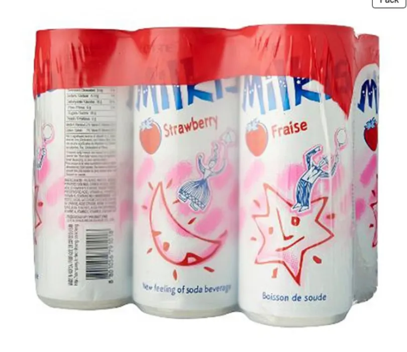 Lotte Milkis Strawberry Drink