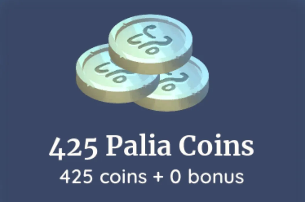425 Palia Coins