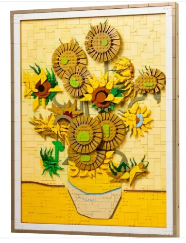 Van Gogh Sunflower LEGO Set