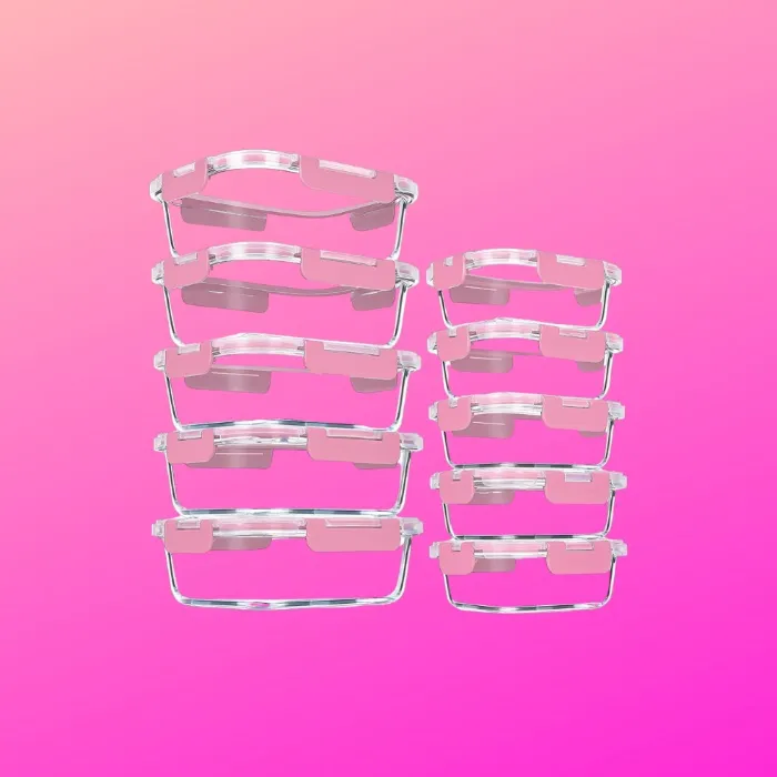 10 Glass Meal Prep Containers