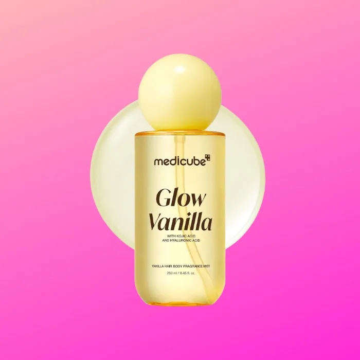 medicube Glow Vanilla Hair & Body Fragrance Mist, 8.45 fl.oz