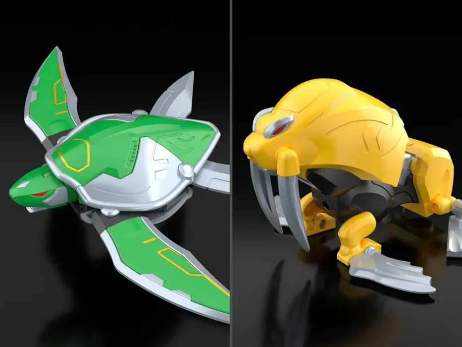 Hyakuju Sentai Gaoranger SMP Power Animal Series Extra GaoTurtle & GaoToppy Model Kit Set