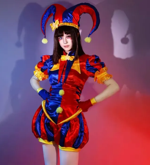 Pomni From The Amazing Digital Circus Cosplay