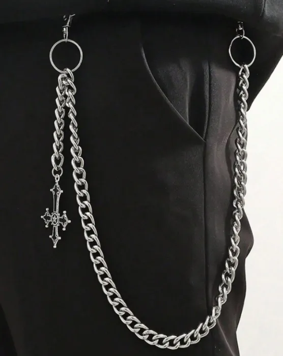  Video 1 pieza Cadena de pantalón con colgante de cruz punk, adecuado para hombres, accesorio de pantalón para Halloween, regalo para el novio - Cadena cruzada para pantalones - Ver 2 1 pieza Cadena de pantalón con colgante de cruz punk, adecuado para hombres, accesorio de pantalón para Halloween, regalo para el novio - Cadena cruzada para pantalones - Ver 3 1 pieza Cadena de pantalón con colgante de cruz punk, adecuado para hombres, accesorio de pantalón para Halloween, regalo para el novio - Cadena cruzada para pantalones - Ver 4 1 pieza Cadena de pantalón con colgante de cruz punk, adecuado para hombres, accesorio de pantalón para Halloween, regalo para el novio - Cadena cruzada para pantalones - Ver 5 1 pieza Cadena de pantalón con colgante de cruz punk, adecuado para hombres, accesorio de pantalón para Halloween, regalo para el novio - Cadena cruzada para pantalones - Ver 6 1 pieza Cadena de pantalón con colgante de cruz punk, adecuado para hombres, accesorio de pantalón para Halloween, regalo para el novio - Cadena cruzada para pantalones - Ver 7 1 pieza Cadena de pantalón con colgante de cruz punk, adecuado para hombres, accesorio de pantalón para Halloween, regalo para el novio - Cadena cruzada para pantalones - Ver 8 1 pieza Cadena de pantalón con colgante de cruz punk, adecuado para hombres, accesorio de pantalón para Halloween, regalo para el novio - Cadena cruzada para pantalones - Ver 9 1 pieza Cadena de pantalón con colgante de cruz punk, adecuado para hombres, accesorio de pantalón para Halloween, regalo para el novio - Cadena cruzada para pantalones - Ver 10  Evaluaciones de Clientes (500+) Ver más 4,80 Política de Reseñas Ver reseñas locales 4,85 rapidez logística (14)lo volveré a comprar (2)Buena portabilidad (13)en tendencia (18)buen servicio (1)outfits de otoño (7)como en las fotos (64)de buena calidad (100+)bonito (61)nunca recibí este artículo (2) j***2 16 Jan,2026 Adecuado general: La talla corresponde, Tipo de Estilo: Cadena cruzada para pantalones, Color: Negro, Talla: Unitalla Adecuado general: La talla corresponde Tipo de Estilo: Cadena cruzada para pantalonesColor: NegroTalla: Unitalla La calidad muy buena y me gusta que combina casi con todo Traducir    Útil (4)  d***0 2 Feb,2026 Tipo de Estilo: Cadena cruzada para pantalones, Color: Rojo, Talla: Unitalla Tipo de Estilo: Cadena cruzada para pantalonesColor: RojoTalla: Unitalla buena cadena, como en la imagen Traducir  Útil (1)  P***o 21 Dec,2025 Tipo de Estilo: Cadena cruzada para pantalones, Color: Negro, Talla: Unitalla Tipo de Estilo: Cadena cruzada para pantalonesColor: NegroTalla: Unitalla tal cual la imagen y se ajusta bien, recomendado Traducir  Útil (1)   Ver más reseñas 1 pieza Cadena de pantalón con colgante de cruz punk