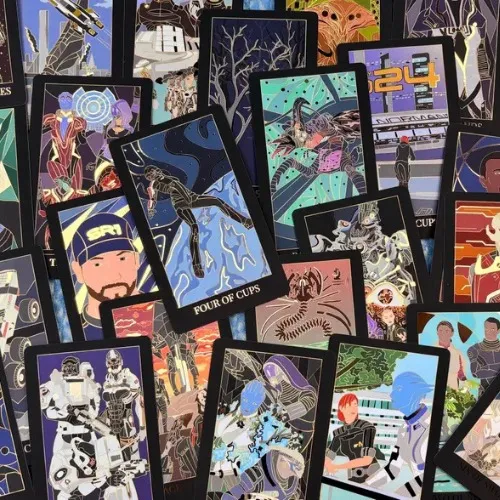 Mass Effect Foiled Tarot Deck | Complete