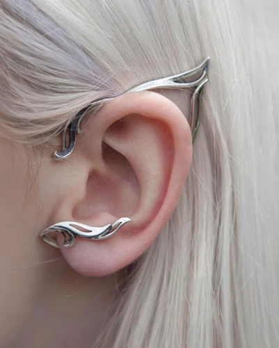 Silver elf ears