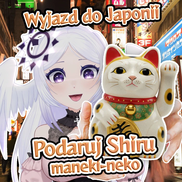 Podaruj Shiru kotka na szczęście!