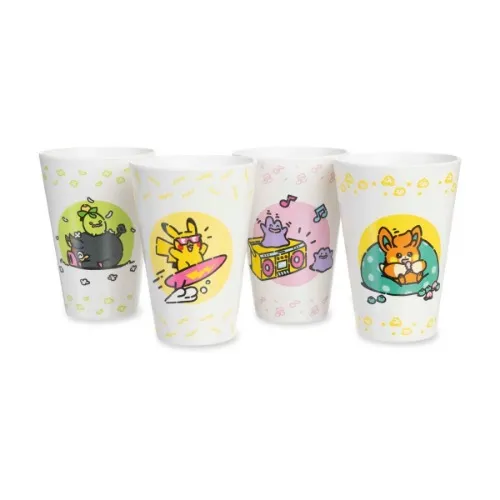 Pokémon Lazy Summer Cups (4-Pack)