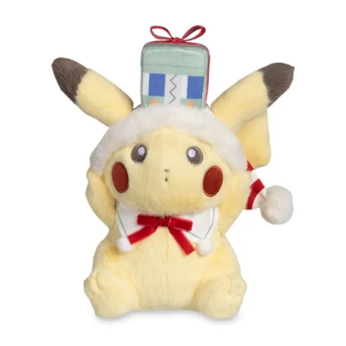 Pikachu Pokémon Holiday Wishes Plush - 10 In.