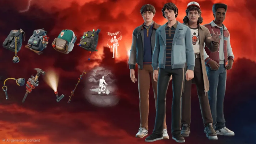 Fortnite Stranger Things Party Bundle