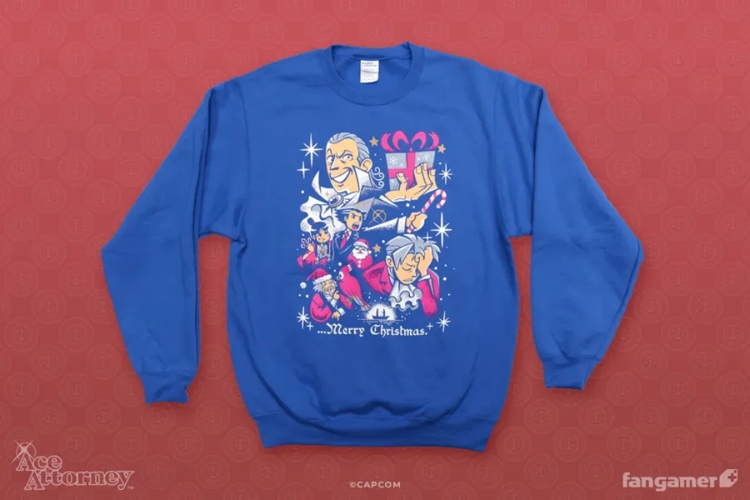Ace Attorney - Almost Christmas Sweater 