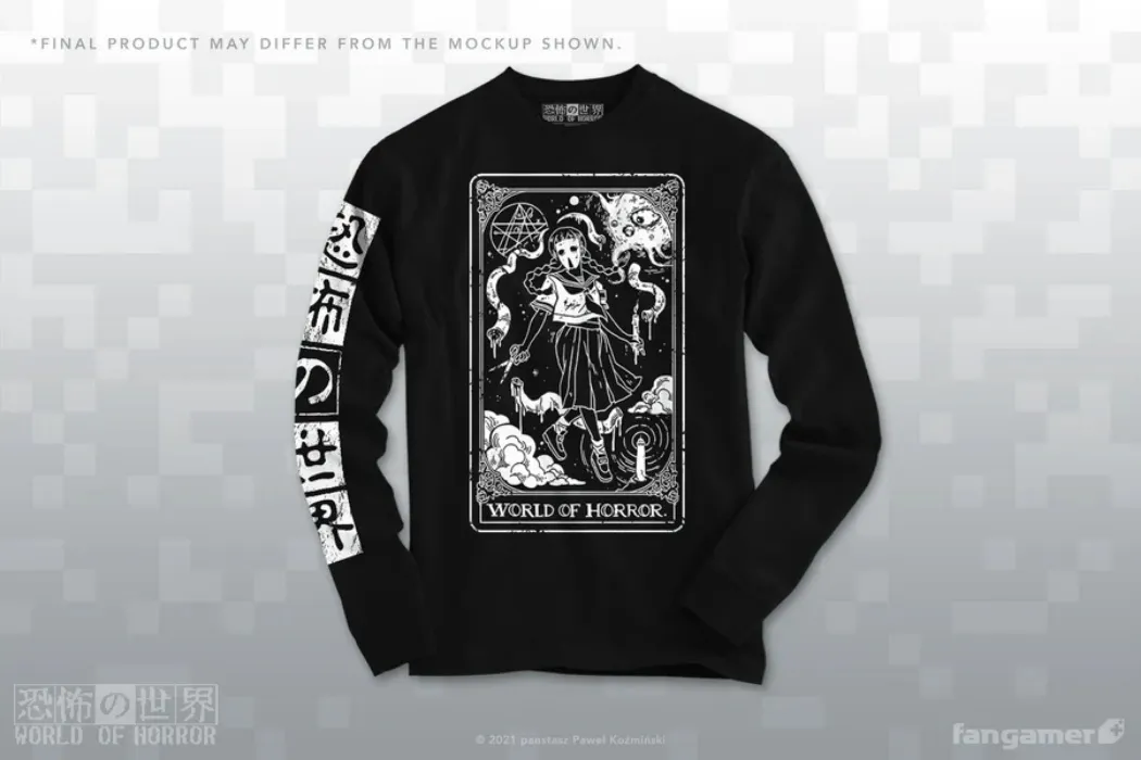 Ominous Tarot Long-Sleeved Shirt - World of Horror