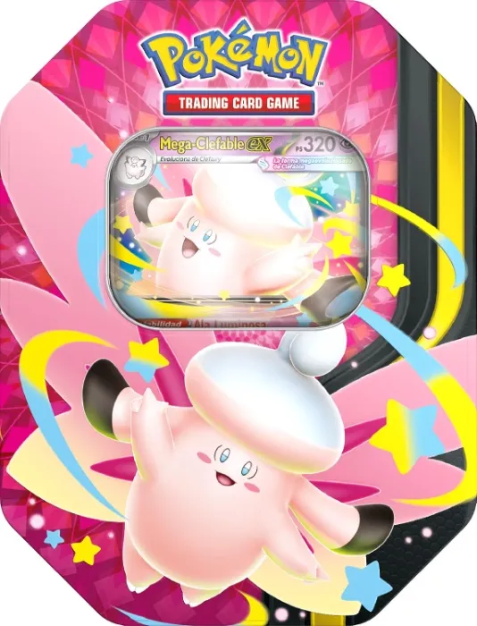 okémon: Lata Megaluz Lunar: Mega-Clefable ex
