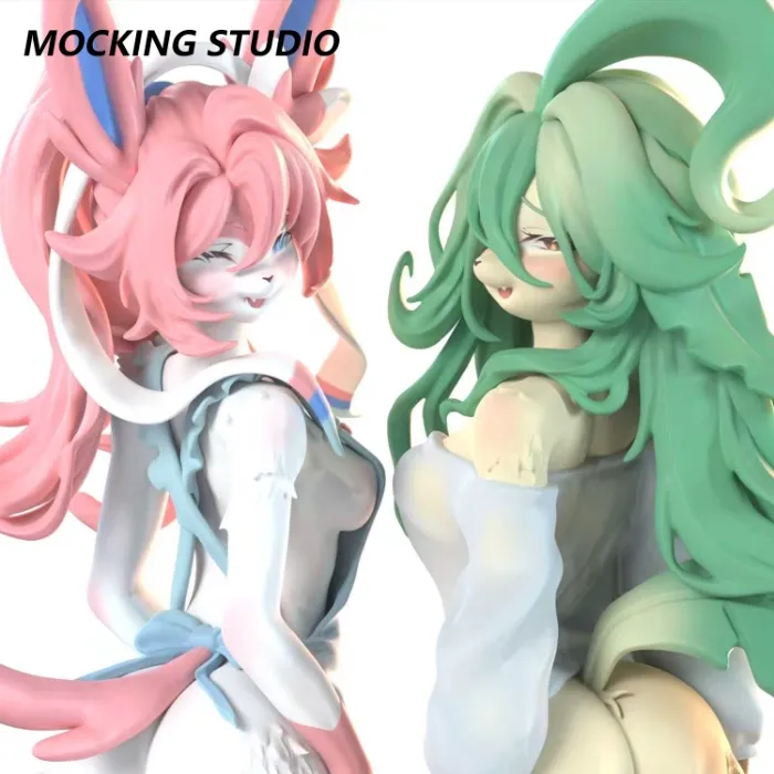 NSFW Sylveon&Leafeon figure