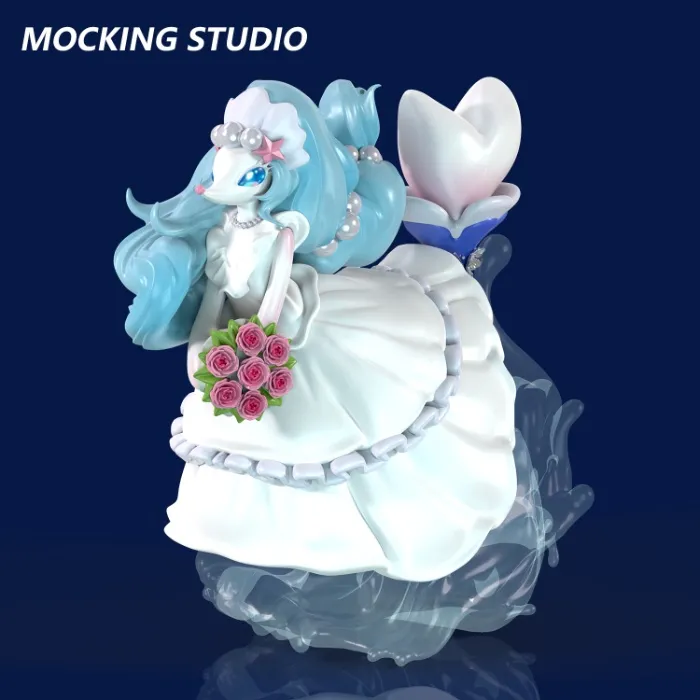 Wedding dress Primarina figure