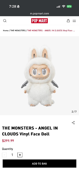 White Labubu (Zimomo)
