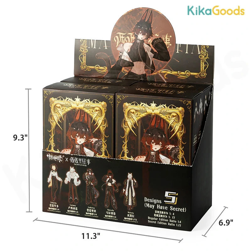 The Past In Sicily Series MJD Action Figure Blind Box