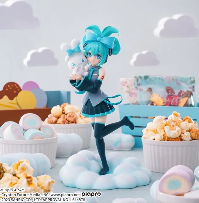 Figure Hatsune Miku x Cinnamoroll Luminasta