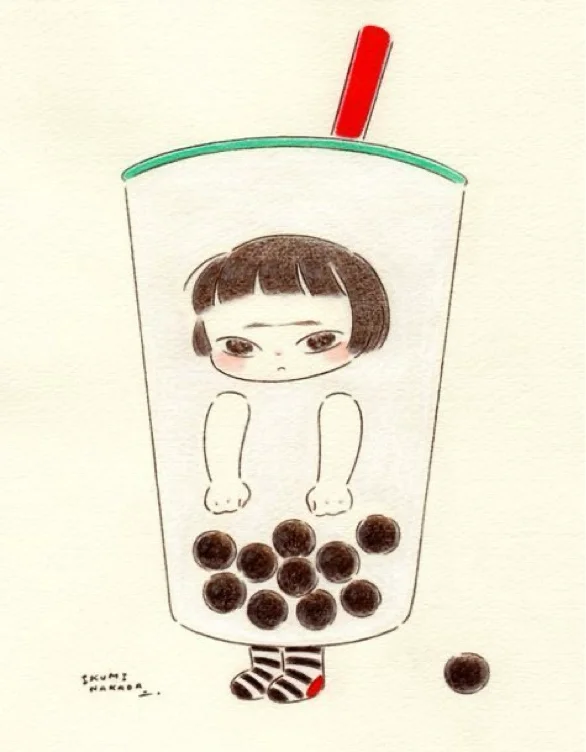 Post work boba tea 🥺🩷