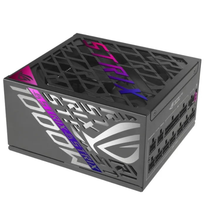 ASUS ROG Strix 1000W Platinum ATX 3.1 Power Supply 80 Plus Platinum- Fully Modular - PCIe Gen 5 Ready - 12VHPWR 12+4-Pin