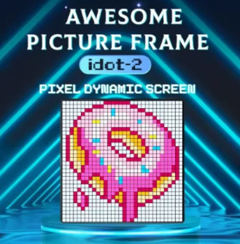 led pixel display rgb