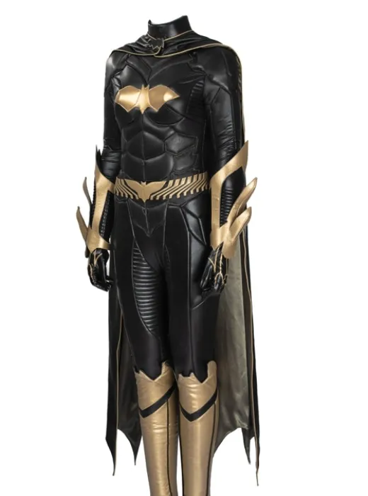 Game Batman Arkham Knight Batgirl Same Black Bodysuit Halloween Cosplay Costume - Magic Wardrobes