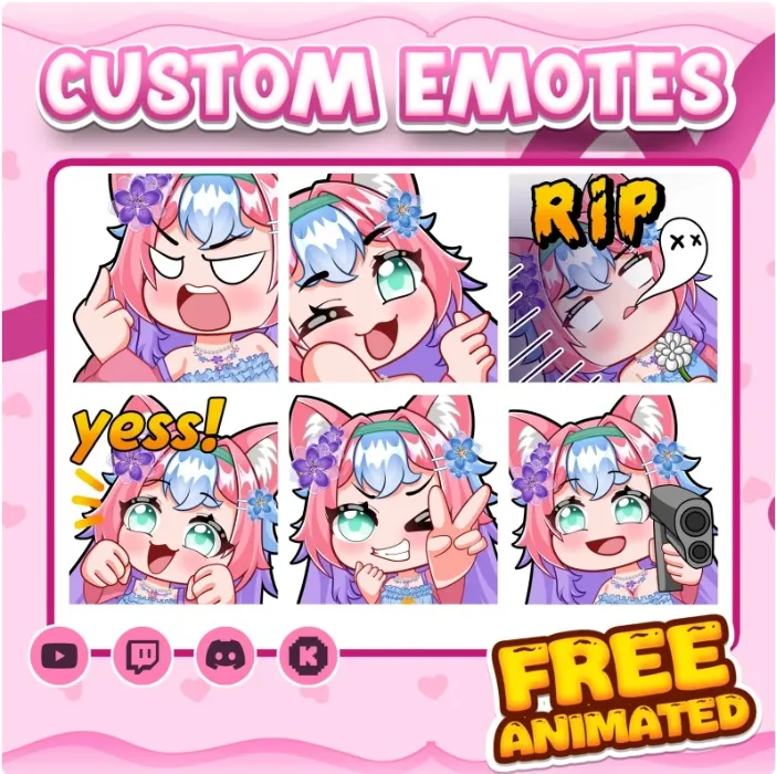 Custom Animated Emotes