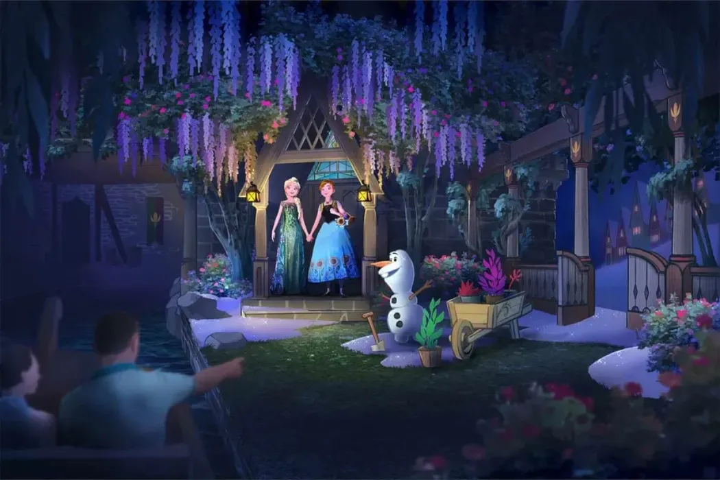 Voyage a Disney pour moi  pour la sortie du Land Frozen ♥
