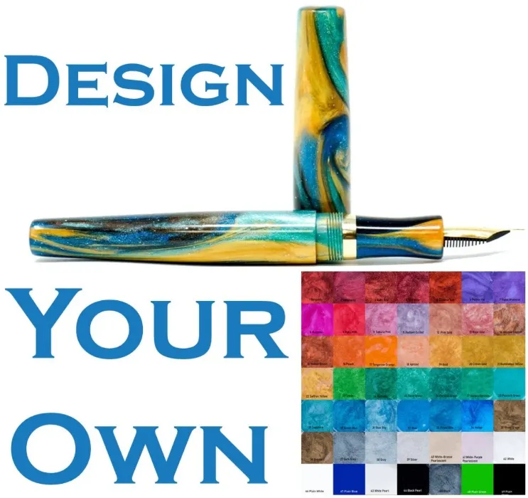 Design Your Own Loft Bespoke Custom Made Fountain Pen