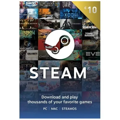 Steam Gift Card (10€)