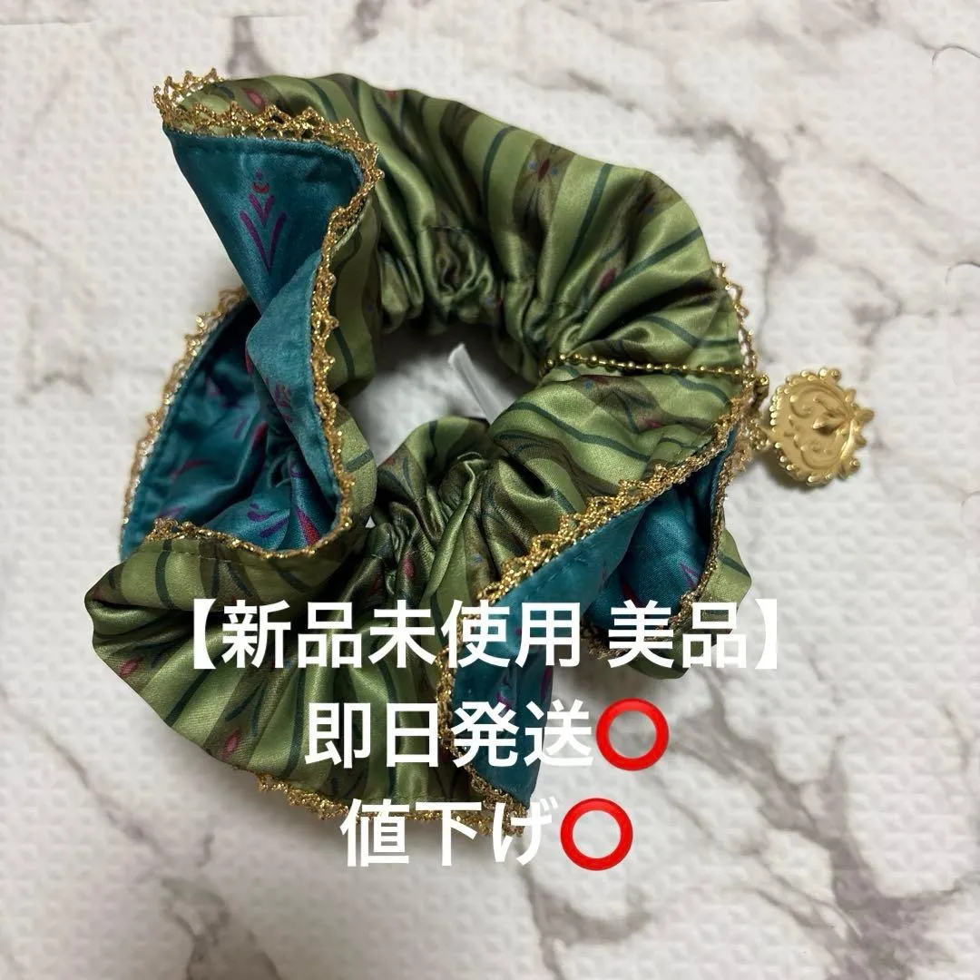 [Excellent Condition] Disneyland Sea Frozen Scrunchie Hair Accessory
