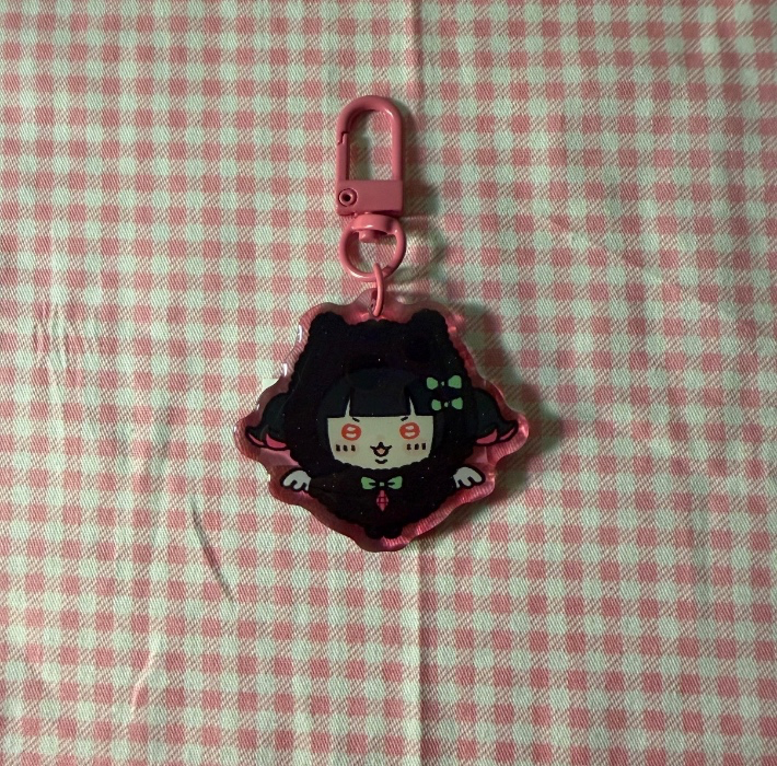 AOD PLUSH ZZZ Angels of Delusion | Zenless Zone Zero- Glitter Acrylic Keychain