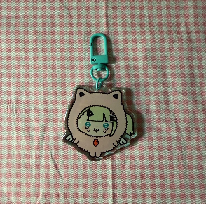 AOD PLUSH ZZZ Angels of Delusion | Zenless Zone Zero- Glitter Acrylic Keychain
