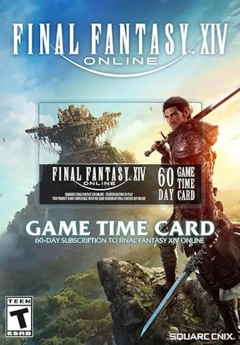 FFXIV 60 Day Time Card