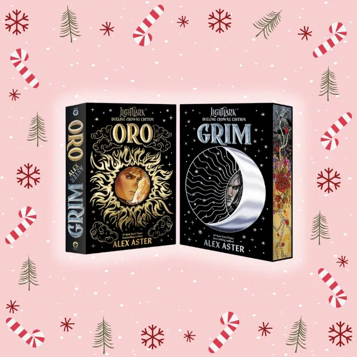 Grim and Oro: Dueling Crowns Edition (A Lightlark Saga Deluxe Companion Book) - Hardcover