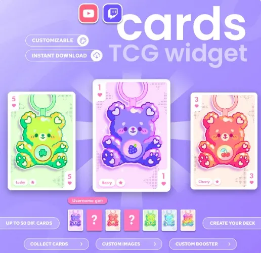 TCG Card Widget (New Redeem) (CiariDesigns)