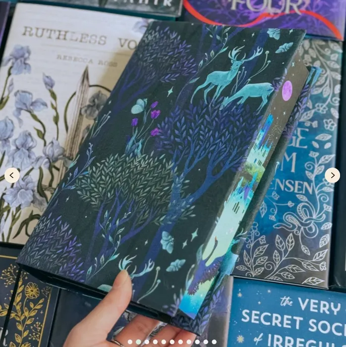 Enchanted Forest Fabric Dust Jacket