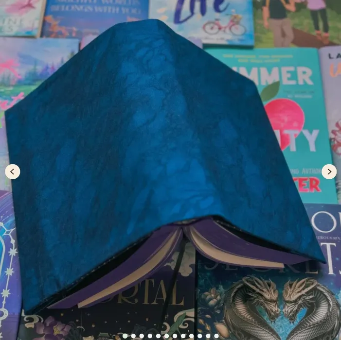 Sapphire Sea Fabric Dust Jacket