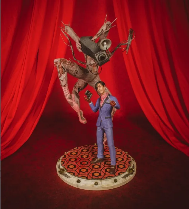 Stefano + Obscura (2 Figures) - The Evil Within 2 - 1:10 Scale Figure - Survival Horror - Videogame