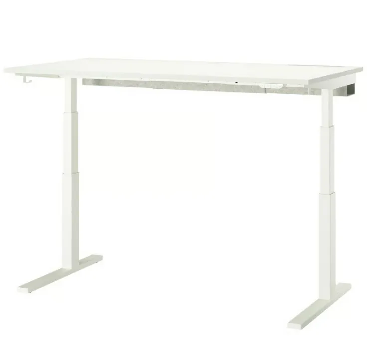 MITTZON Desk sit/stand - electric white 160x80 cm
