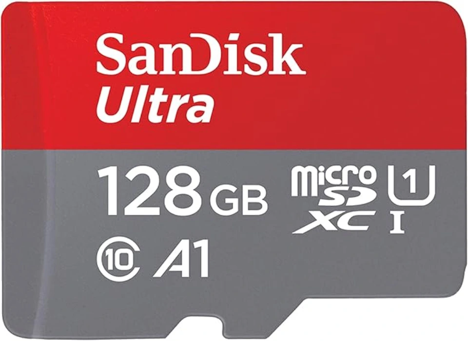 SanDisk Ultra MicroSDXC Card, 128GB, SD Adapter, Full HD, up to 140MB/s, for Smartphones and Tablets, A1 App Performance, UHS-I, Class 10, U1 : Amazon.ie: Electronics