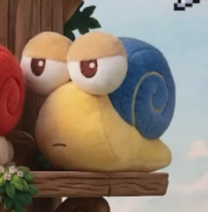 Henesys Plush (Blue Snail)