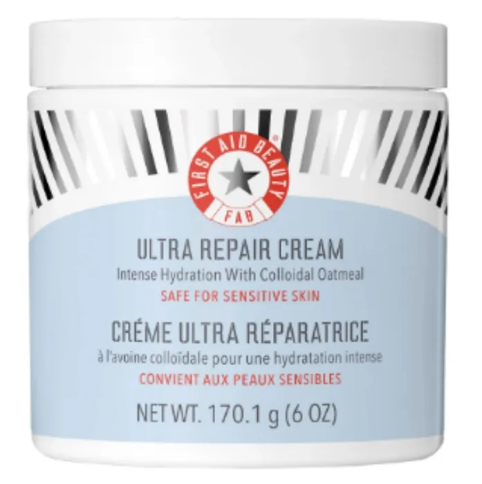 First Aid Beauty  Ultra Repair® Cream Intense Hydration – Face and Body Moisturizer for Skin Repair Mini