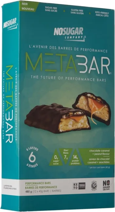 NO SUGAR COMPANY META BAR 12 X 40G