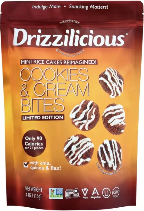 Drizzilicious - Single Pack, 4oz (Cookies & Cream)