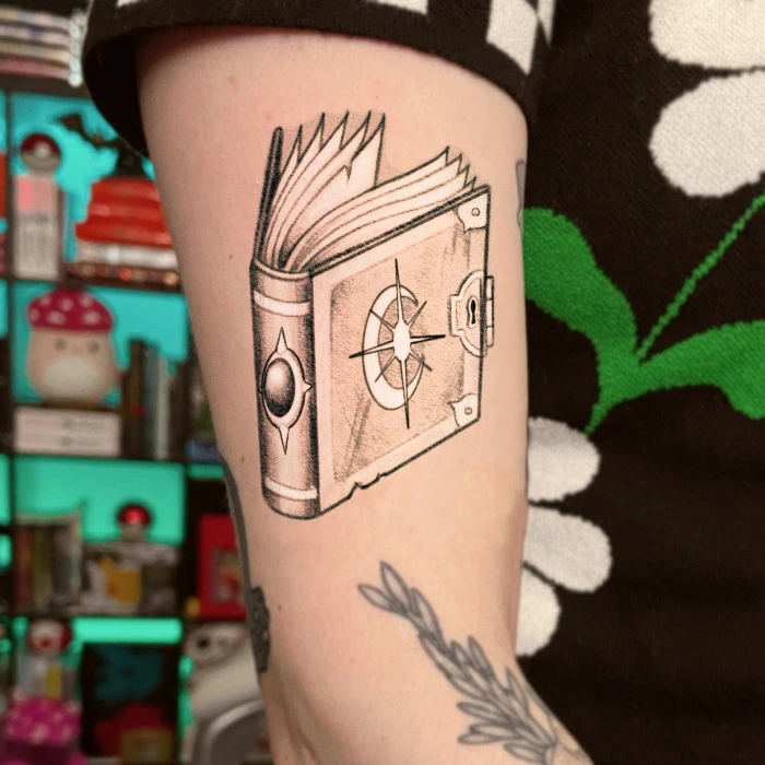 Spellbook Tattoo