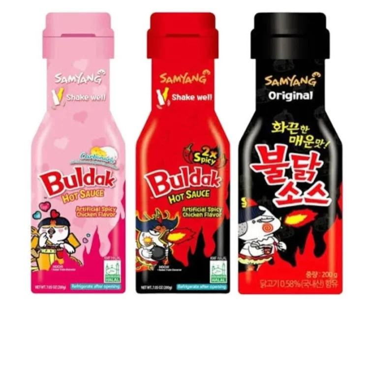 Samyang buldak sauces