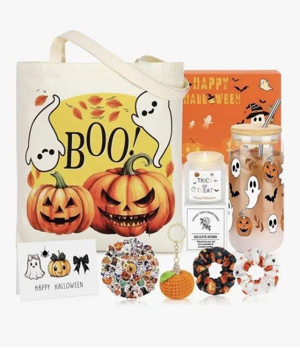 HALLOWEEN BOO BASKET